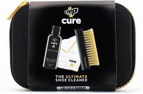 crep protect cure premium shoe cleaning kit with carrier pouch